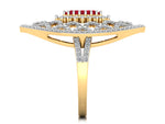 The Red Marquis Diamond Ring