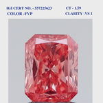 Rectangular Modified Brilliant Solitaire Diamond