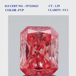 Rectangular Modified Brilliant Solitaire Diamond