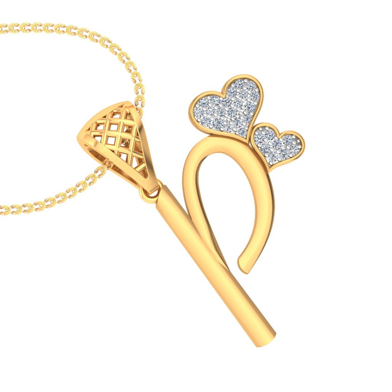 unisex diamond pendants