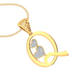 unisex diamond pendants