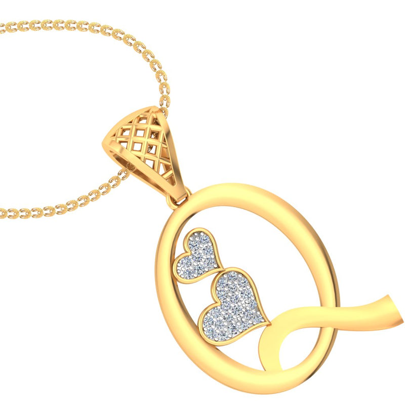 unisex diamond pendants