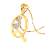 unisex diamond pendants