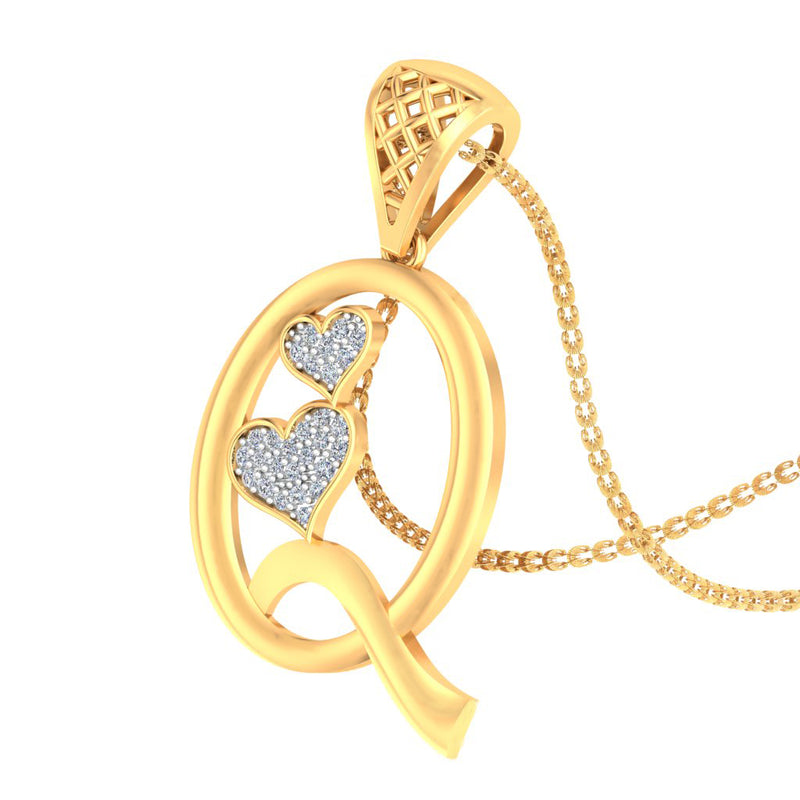 unisex diamond pendants