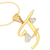 unisex diamond pendants
