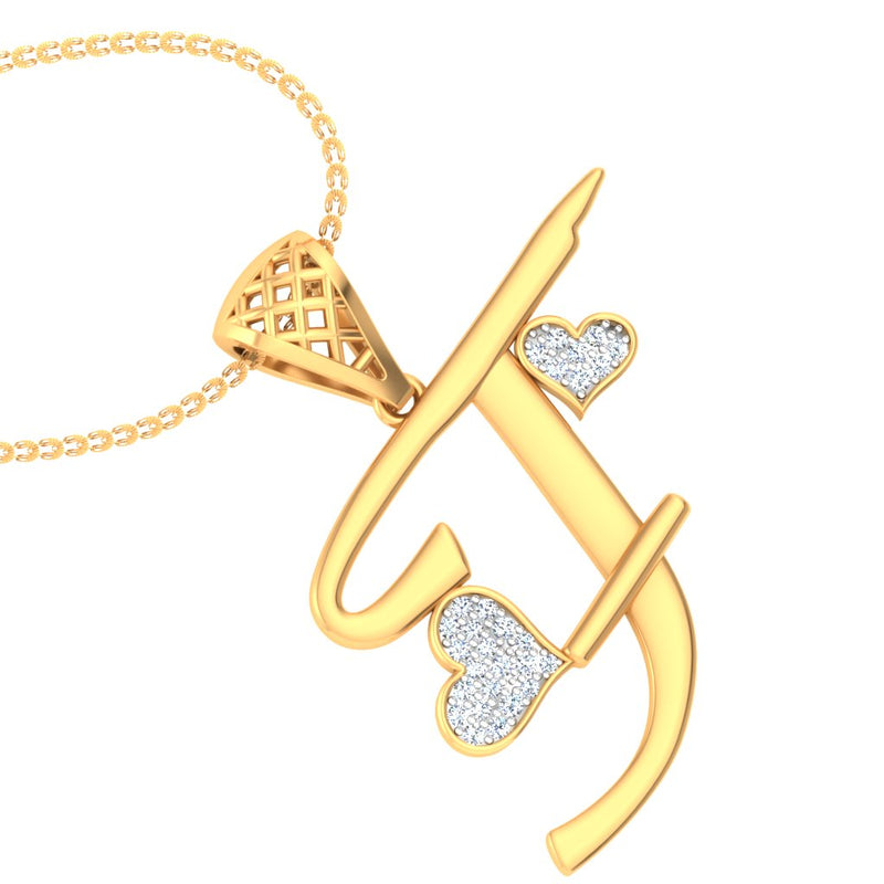 unisex diamond pendants