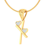 unisex diamond pendants