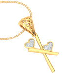 unisex diamond pendants