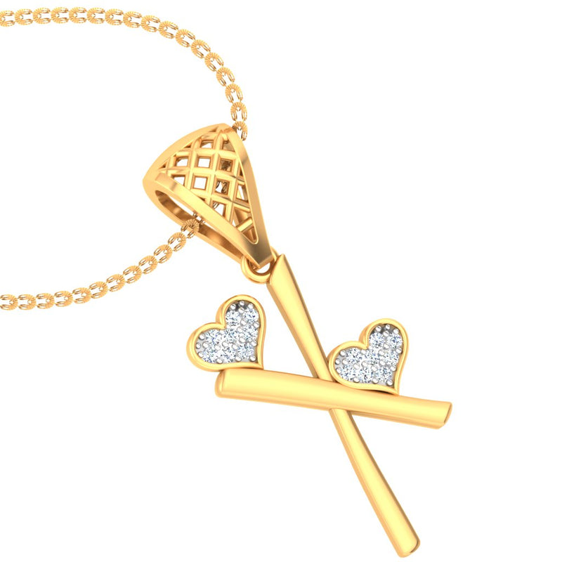 unisex diamond pendants