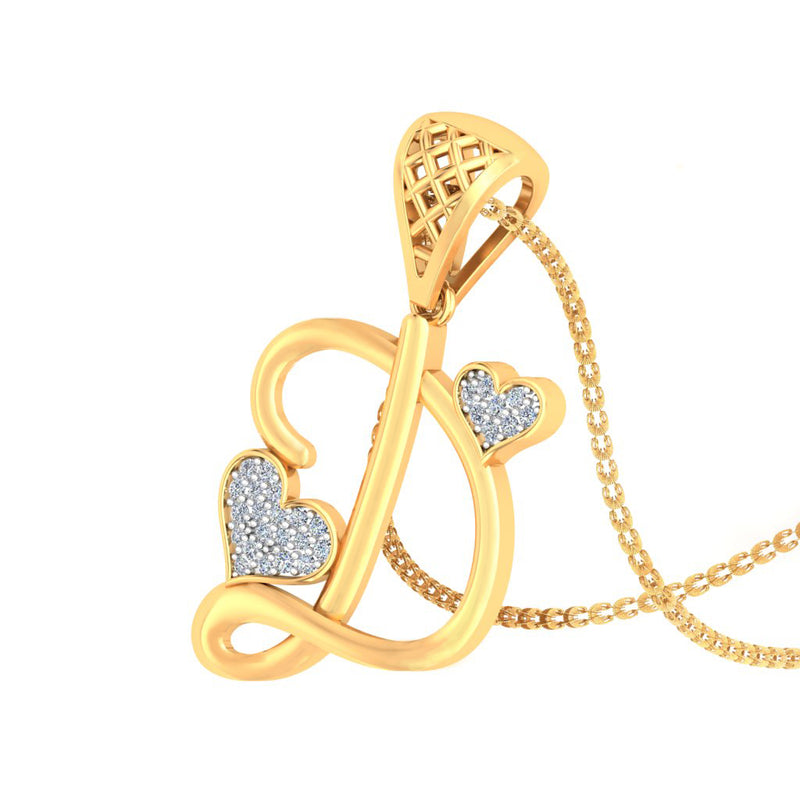 unisex diamond pendants