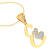 unisex diamond pendants