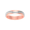 gold and diamond couple bands