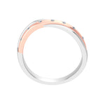 gold and diamond couple bands
