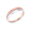 gold and diamond couple bands