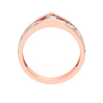 gold and diamond couple bands