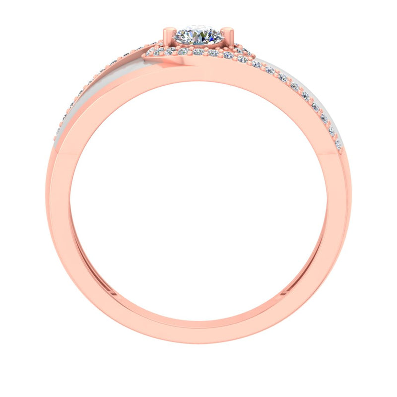 gold and diamond couple bands