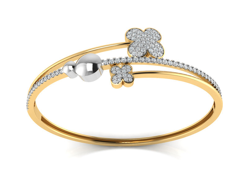 Diamond women's bangle