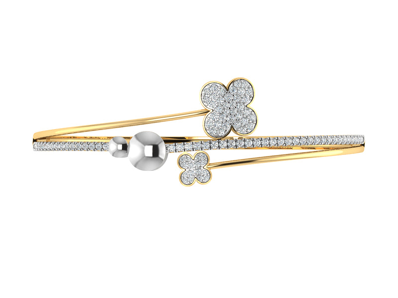 Diamond women's bangle