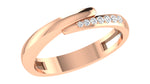 gold and diamond couple bands