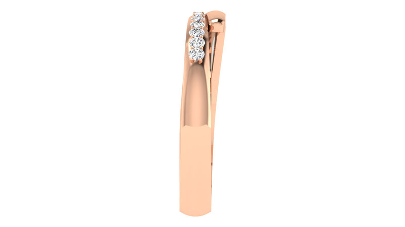gold and diamond couple bands