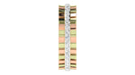 gold and diamond couple bands