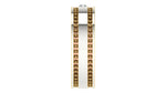 gold and diamond couple bands