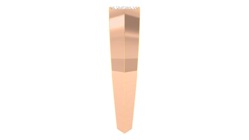 gold and diamond couple bands