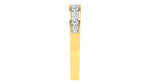 gold and diamond couple bands