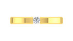 gold and diamond couple bands
