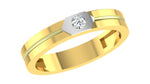 gold and diamond couple bands