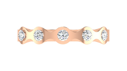 gold and diamond couple bands