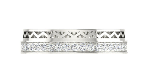 gold and diamond couple bands
