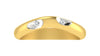 gold and diamond couple bands