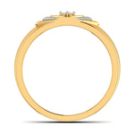 men's ring in gold and diamond