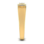 men's ring in gold and diamond