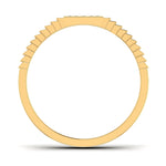 men's ring in gold and diamond