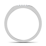 men's ring in gold and diamond