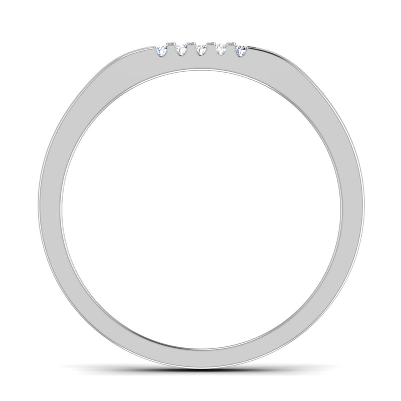 men's ring in gold and diamond