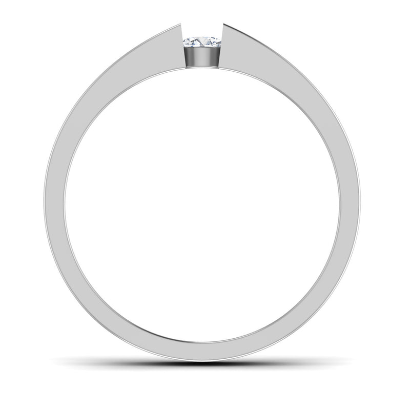 men's ring in gold and diamond
