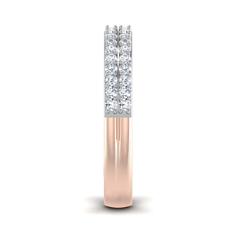 men's ring in gold and diamond
