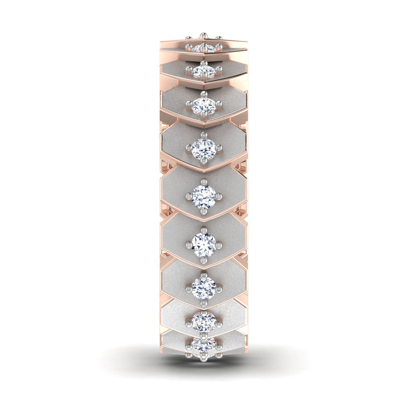 women's ring in rose gold