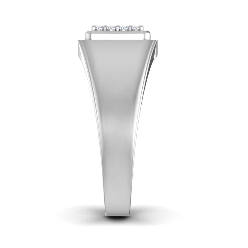 men's ring in gold and diamond