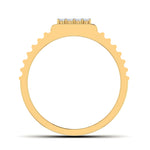 men's ring in gold and diamond