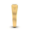 men's ring in gold and diamond