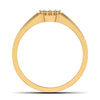 men's ring in gold and diamond