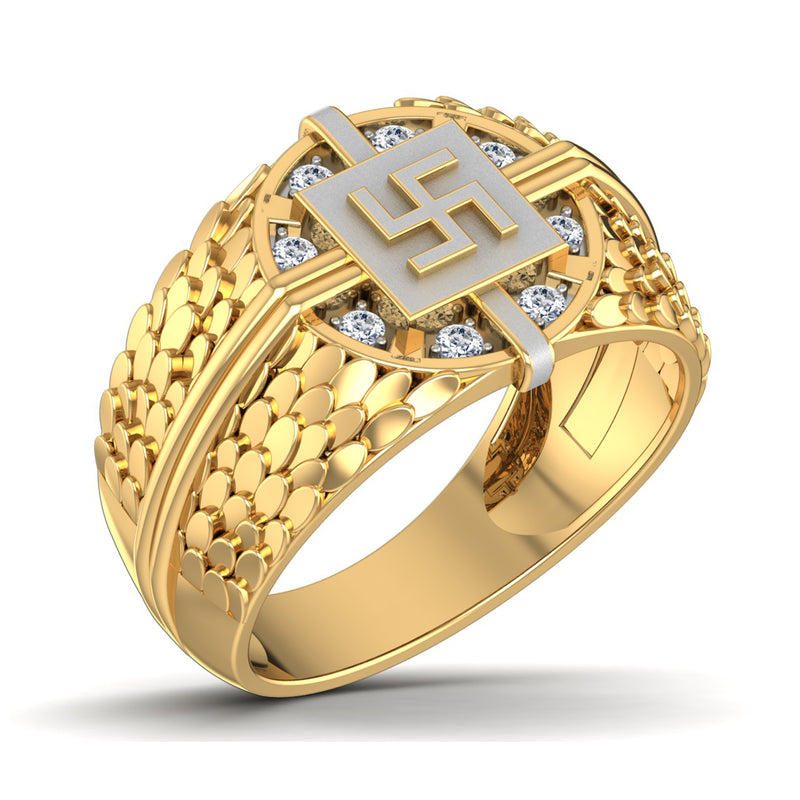 Buy quality Gold Designer Ladies Ring in Ahmedabad