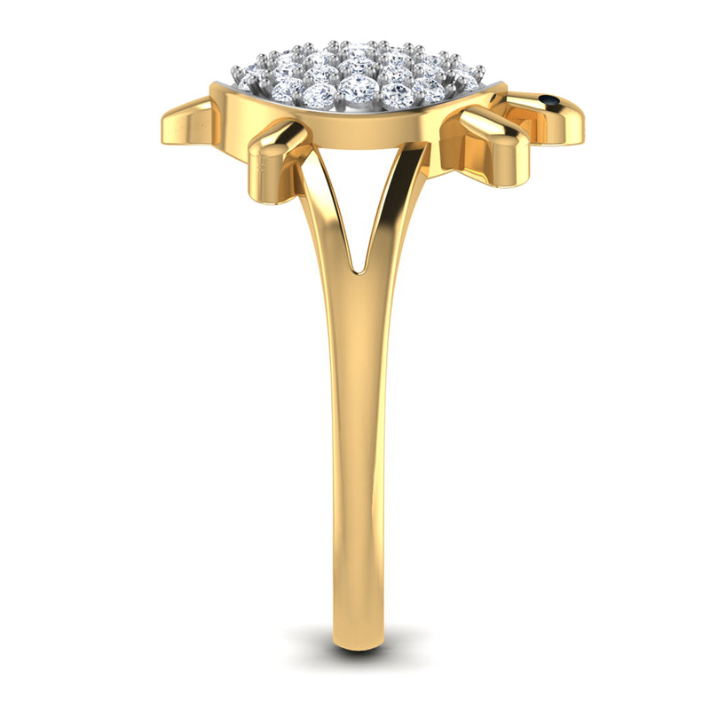 women's ring in gold