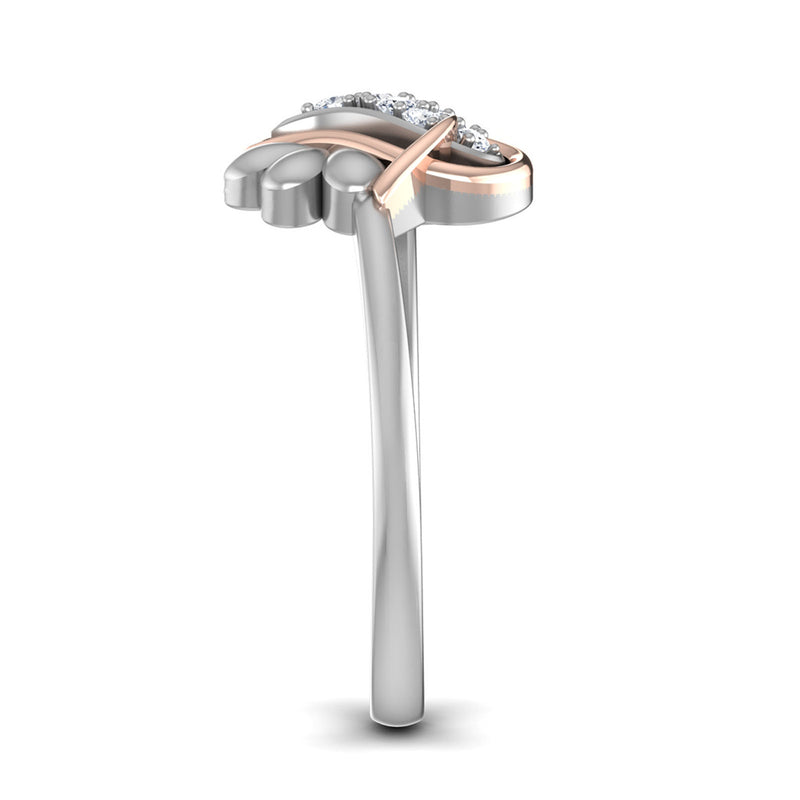 women's ring in rose gold