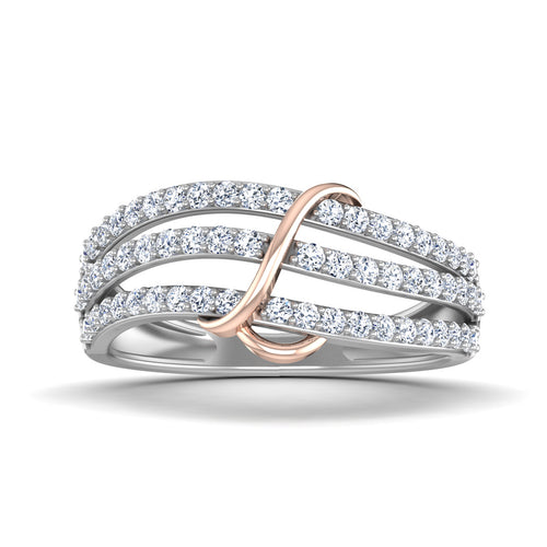 women's ring in rose gold