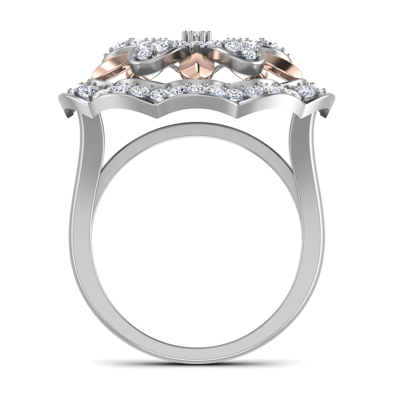 women's ring in rose gold